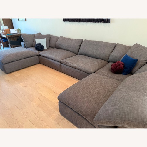 Used RH 6-piece Luxe Cloud Customizable Sectional  for sale on AptDeco