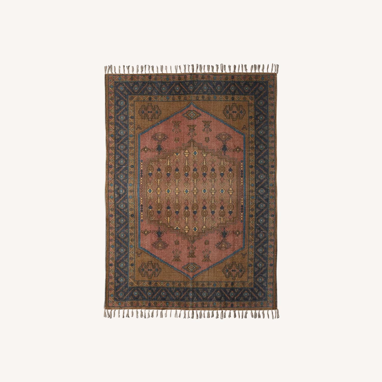 Edith Printed Rug Urban Outfitters Edith Printed Rug 5x8 Rug - AptDeco