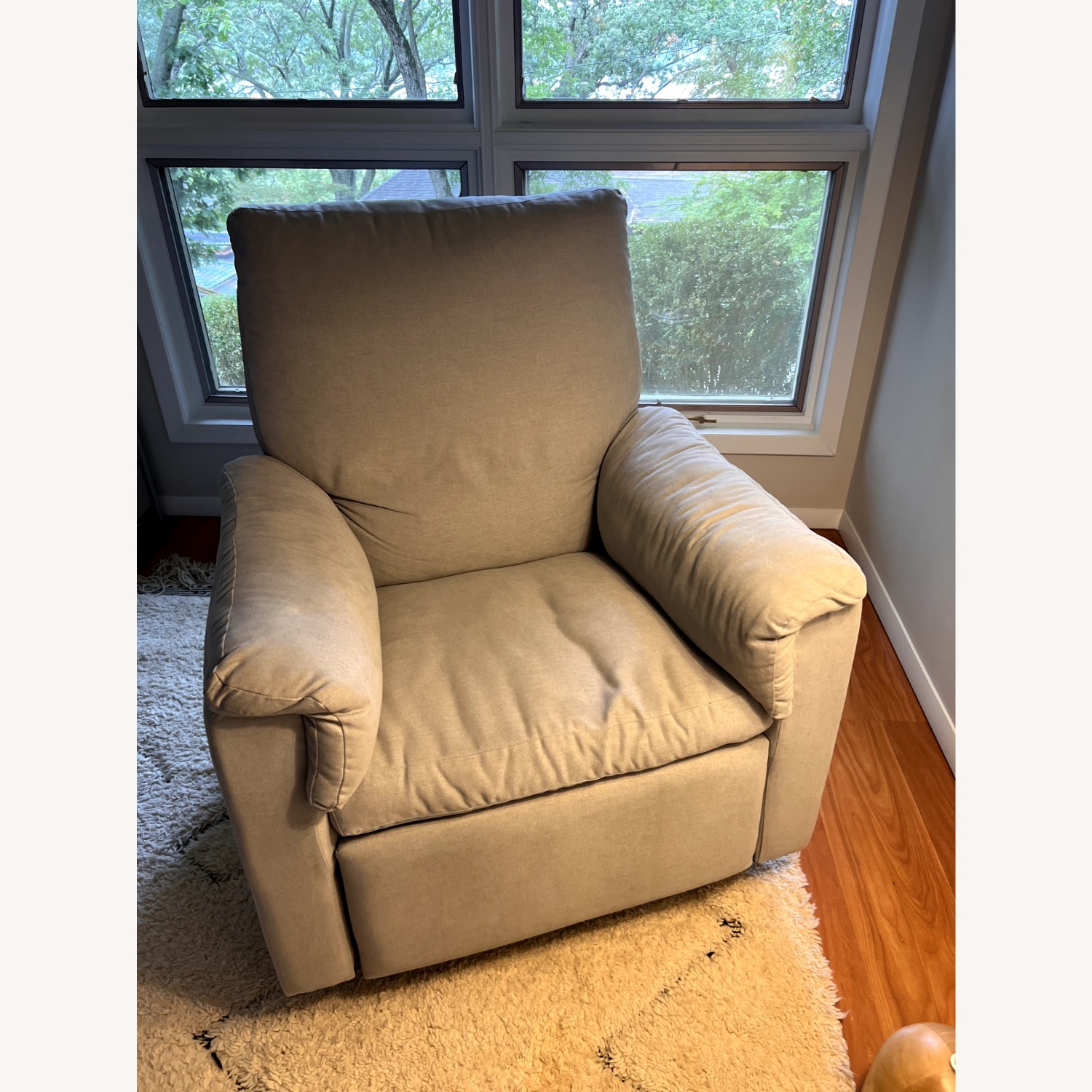 Pottery Barn Dream Manual Swivel Gliding Recliner - image-4