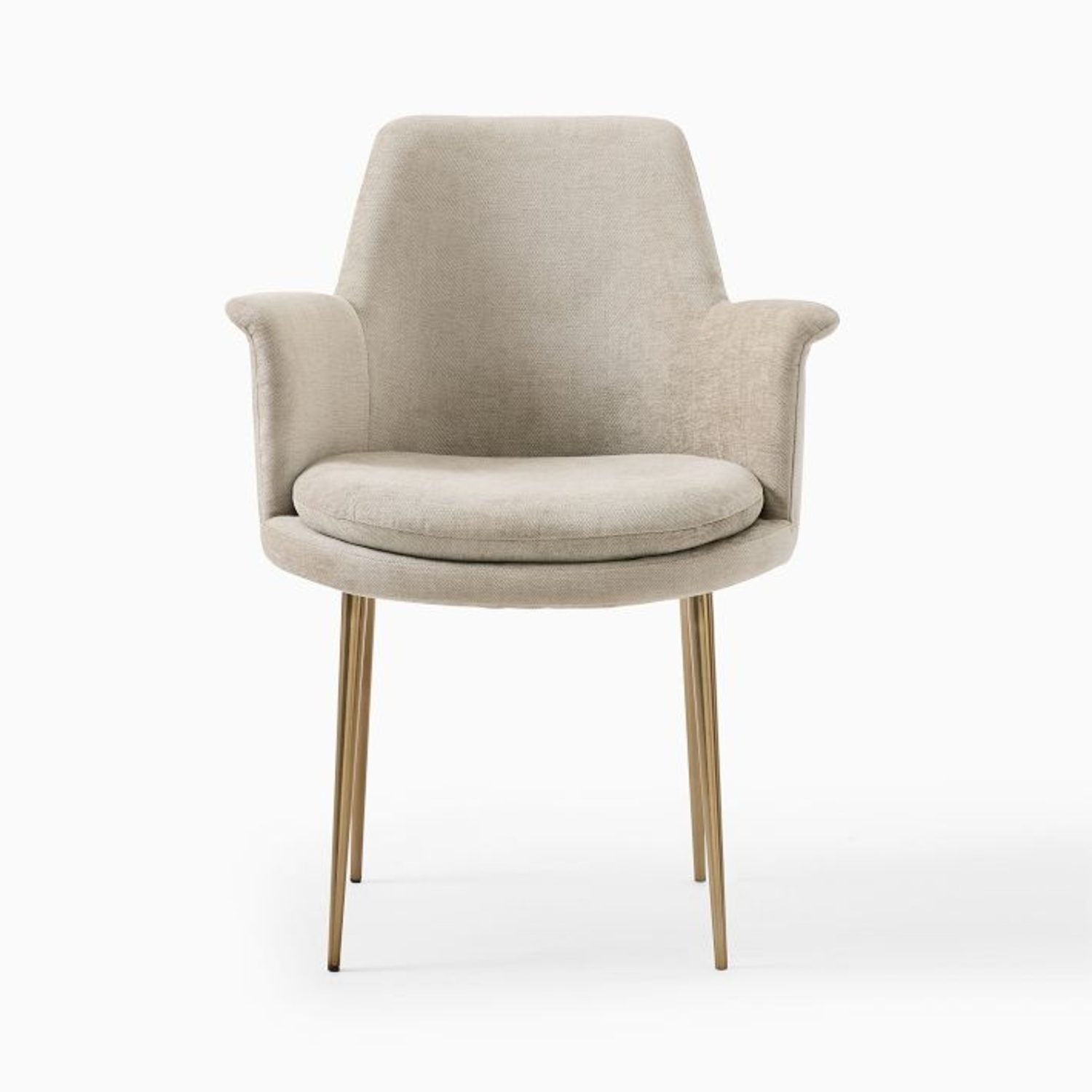 West Elm Finley Leather Dining Chairs Set of 4 - image-7