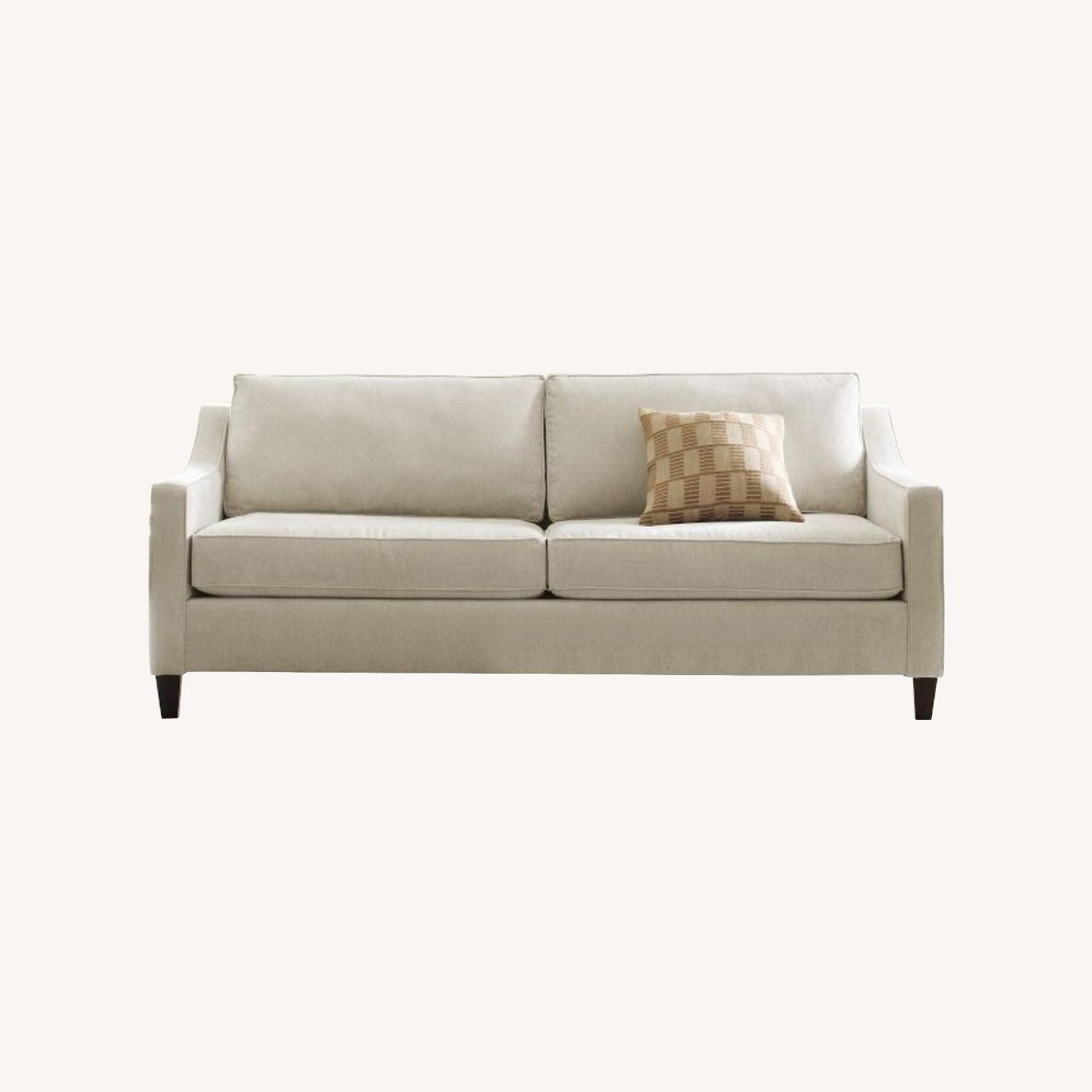 West Elm Paidge Light Gray Fabric Sleeper Sofa - image-0