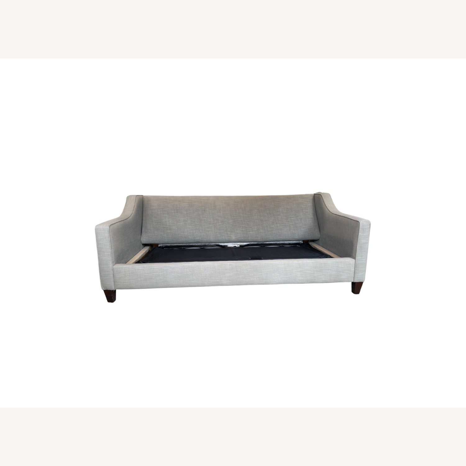 West Elm Paidge Light Gray Fabric Sleeper Sofa - image-9