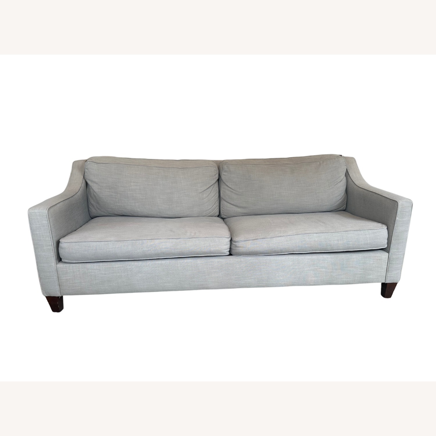 West Elm Paidge Light Gray Fabric Sleeper Sofa - image-1