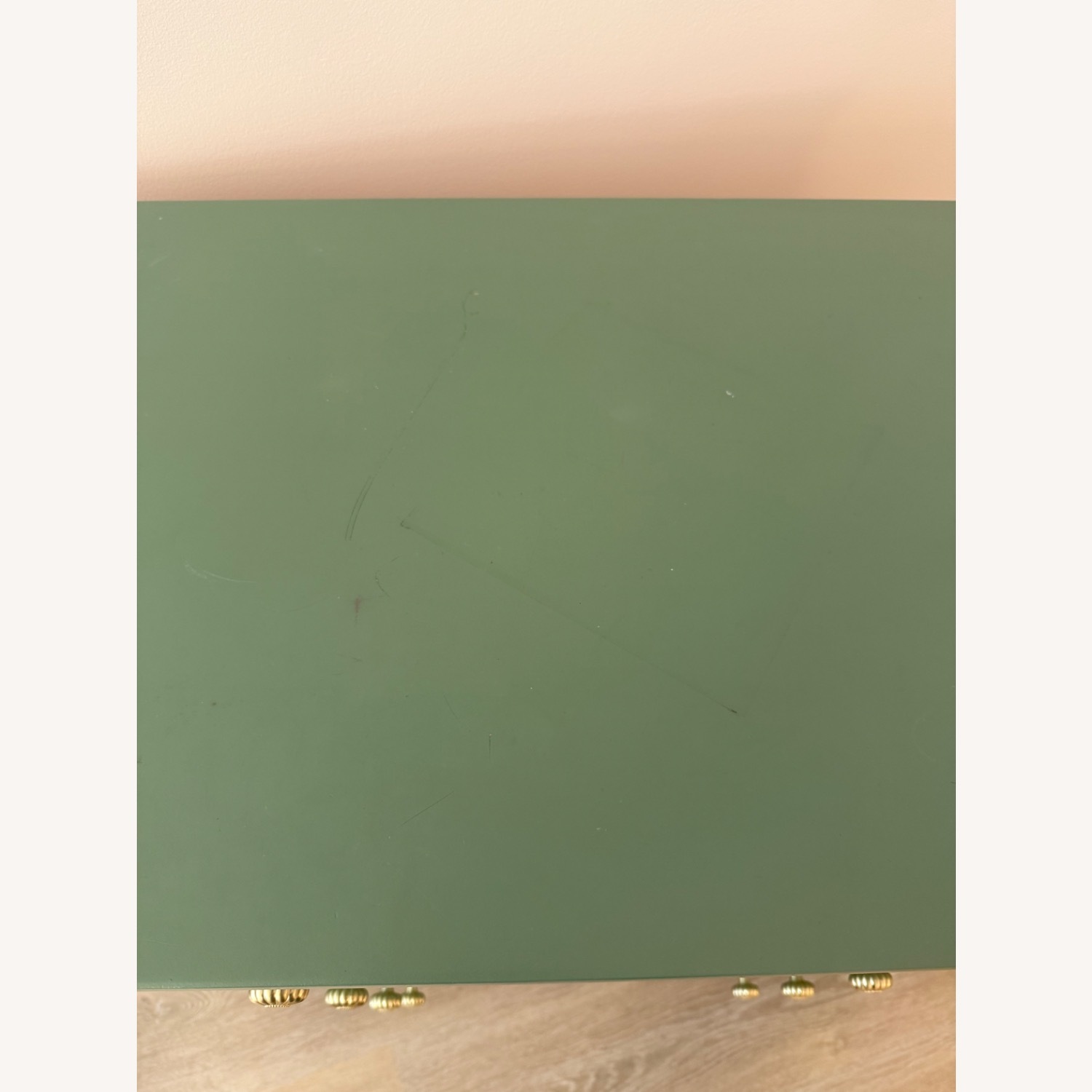 Pottery Barn Rehabbed Dresser With Gold Accents - image-3