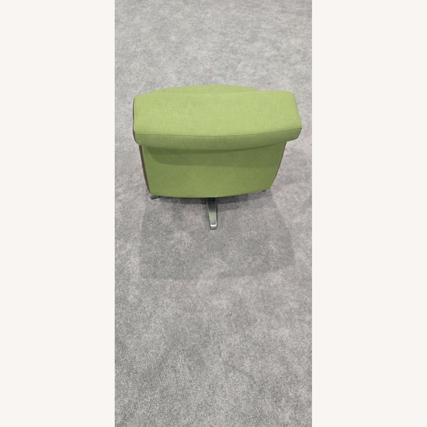 Gunlocke Sitting Chair Green Polyurethane Office - image-5
