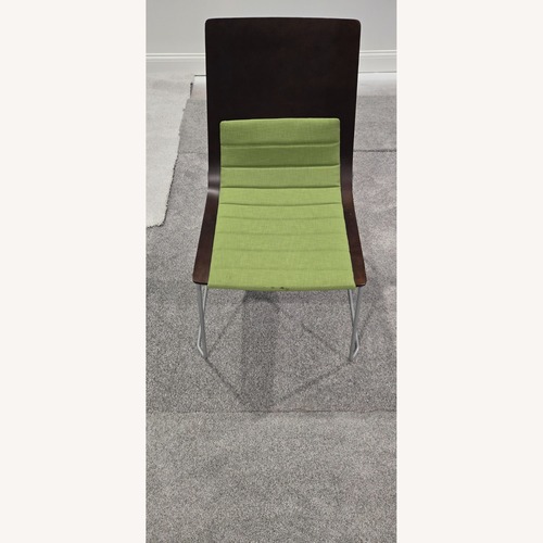 Used Vintage/Antique Allsteel Green Wood Office Chair for sale on AptDeco