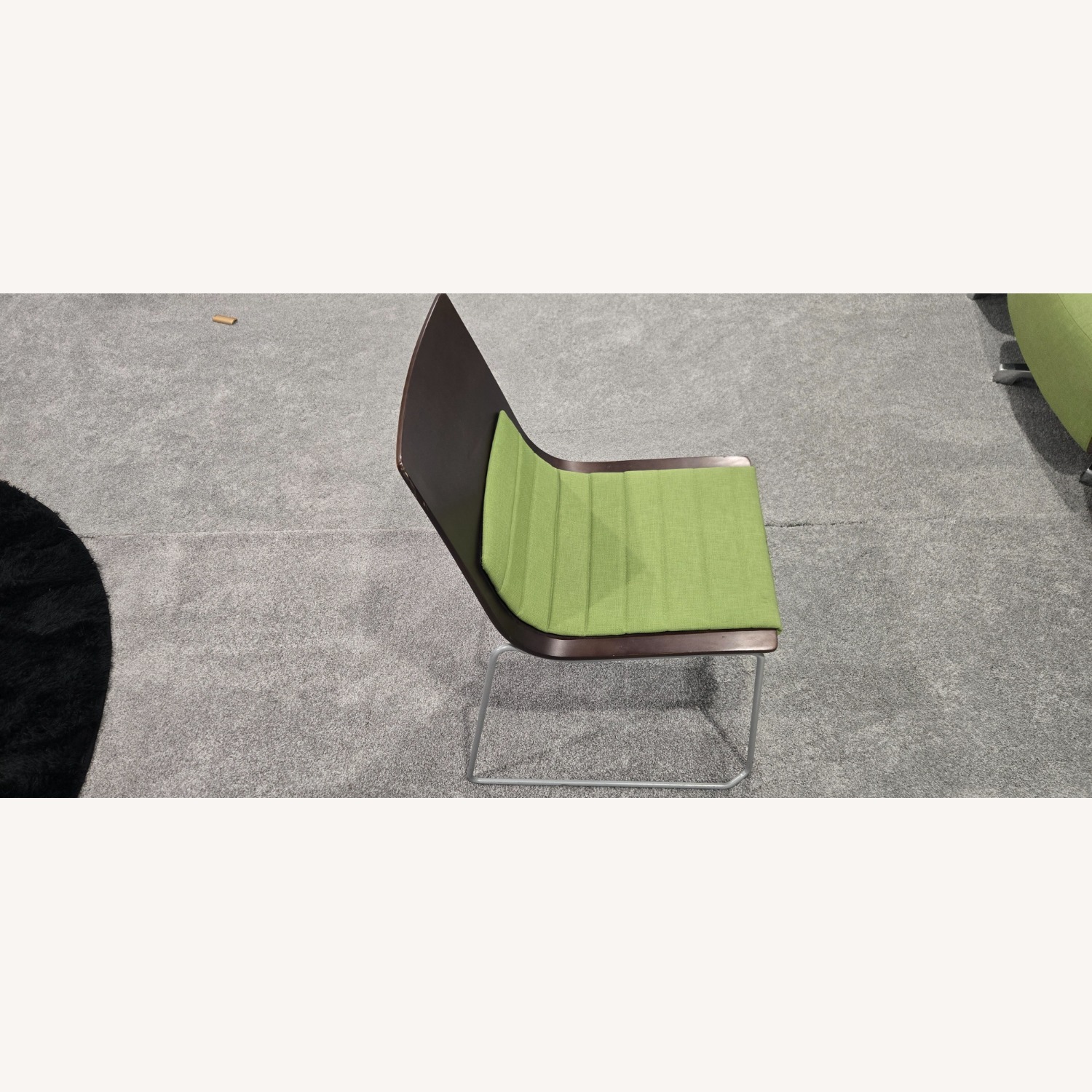 Vintage/Antique Allsteel Green Wood Office Chair - image-2