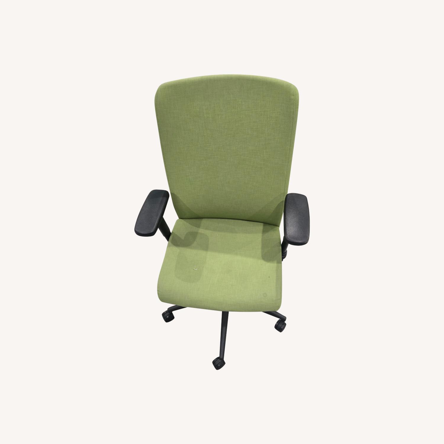Vintage/Antique Green Office Chairs - image-0