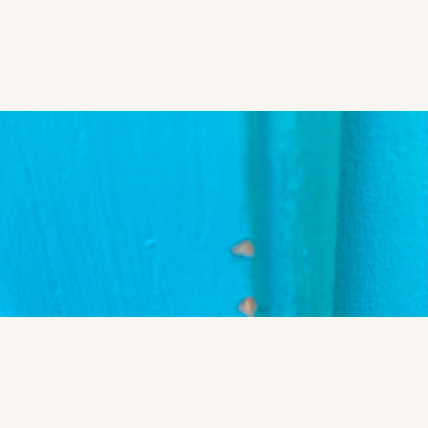 White Clad Vintage Blue Black Coffee Table   - image-19