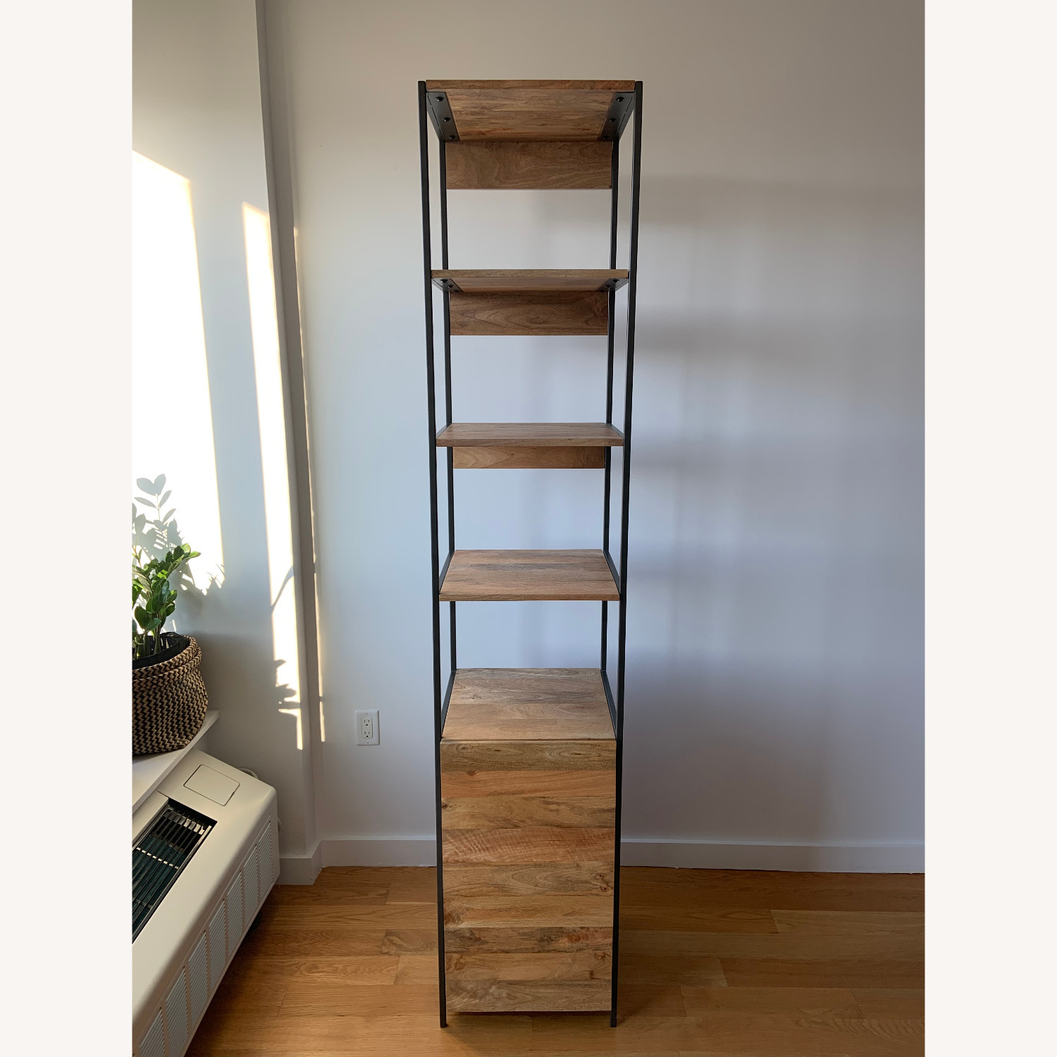 West Elm Industrial Modular Open & Closed Storage - image-1