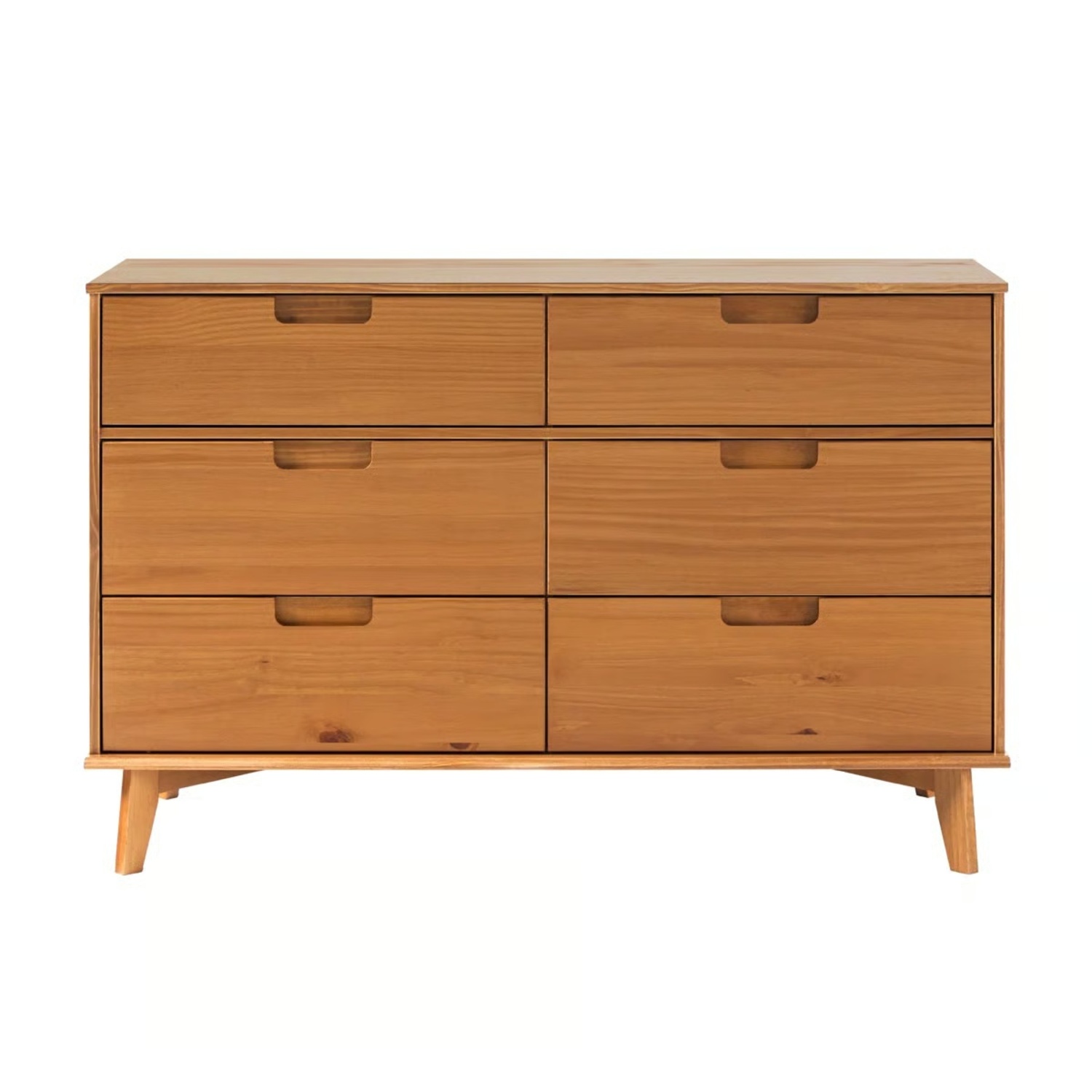 Wayfair MCM Style Dark Brown Wood Dresser - image-4