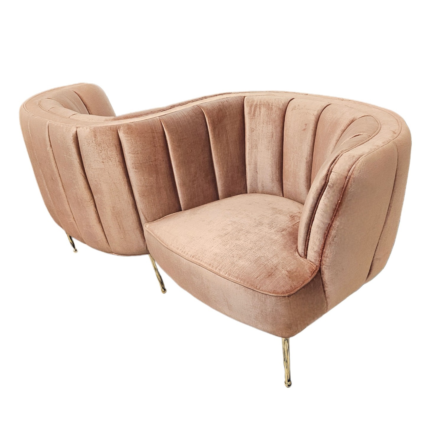 Anthropologie Tulip Tête-a-tête Sofa - image-3