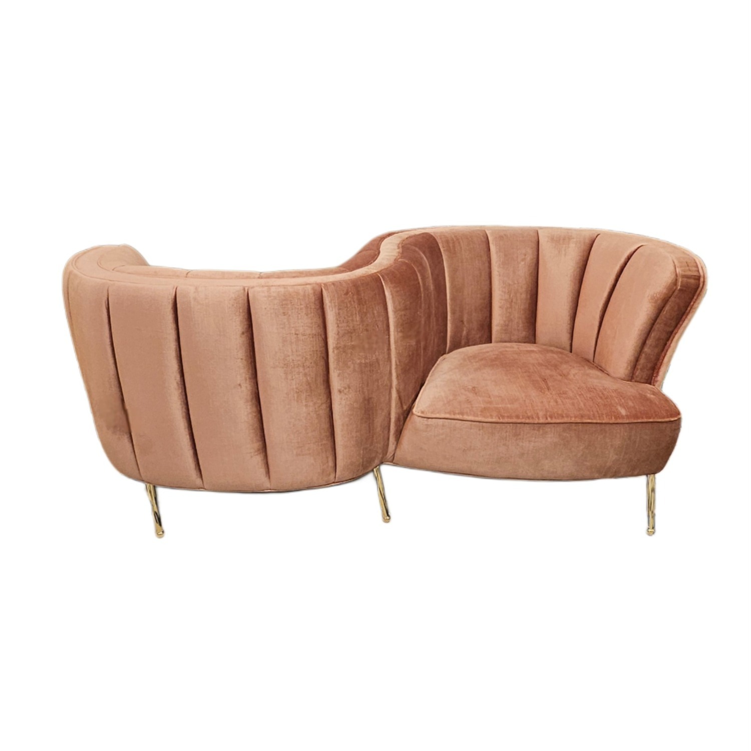 Anthropologie Tulip Tête-a-tête Sofa - image-15
