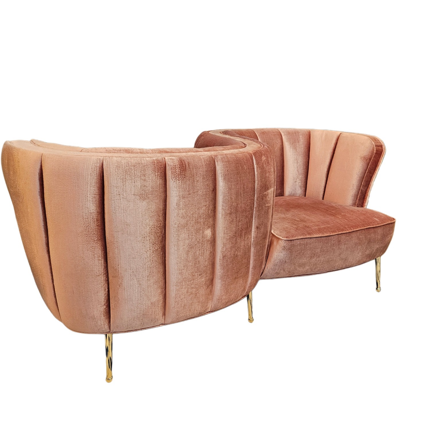 Anthropologie Tulip Tête-a-tête Sofa - image-17
