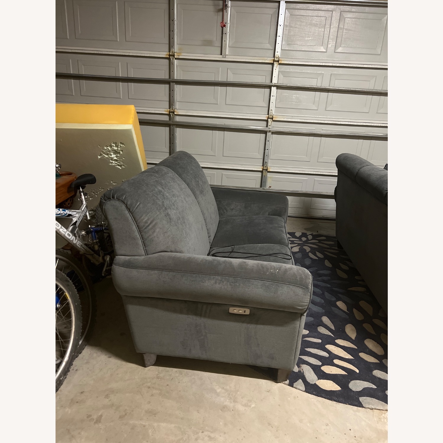 Lazy Boy Blue 3+ Seater Sofa - image-2