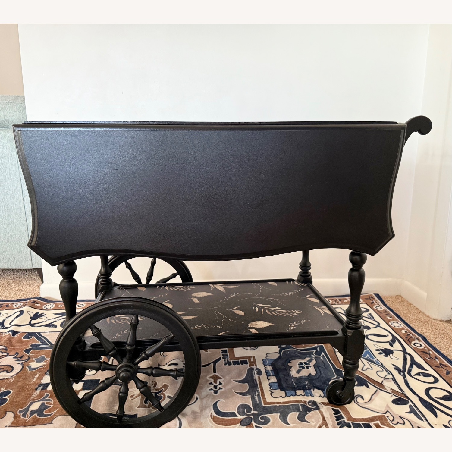 Vintage/Antique Finds Black Wood Décor - image-7