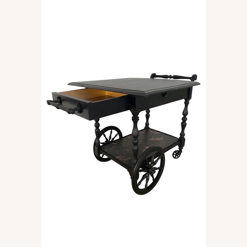 Used Vintage/Antique Finds Black Wood Décor for sale on AptDeco