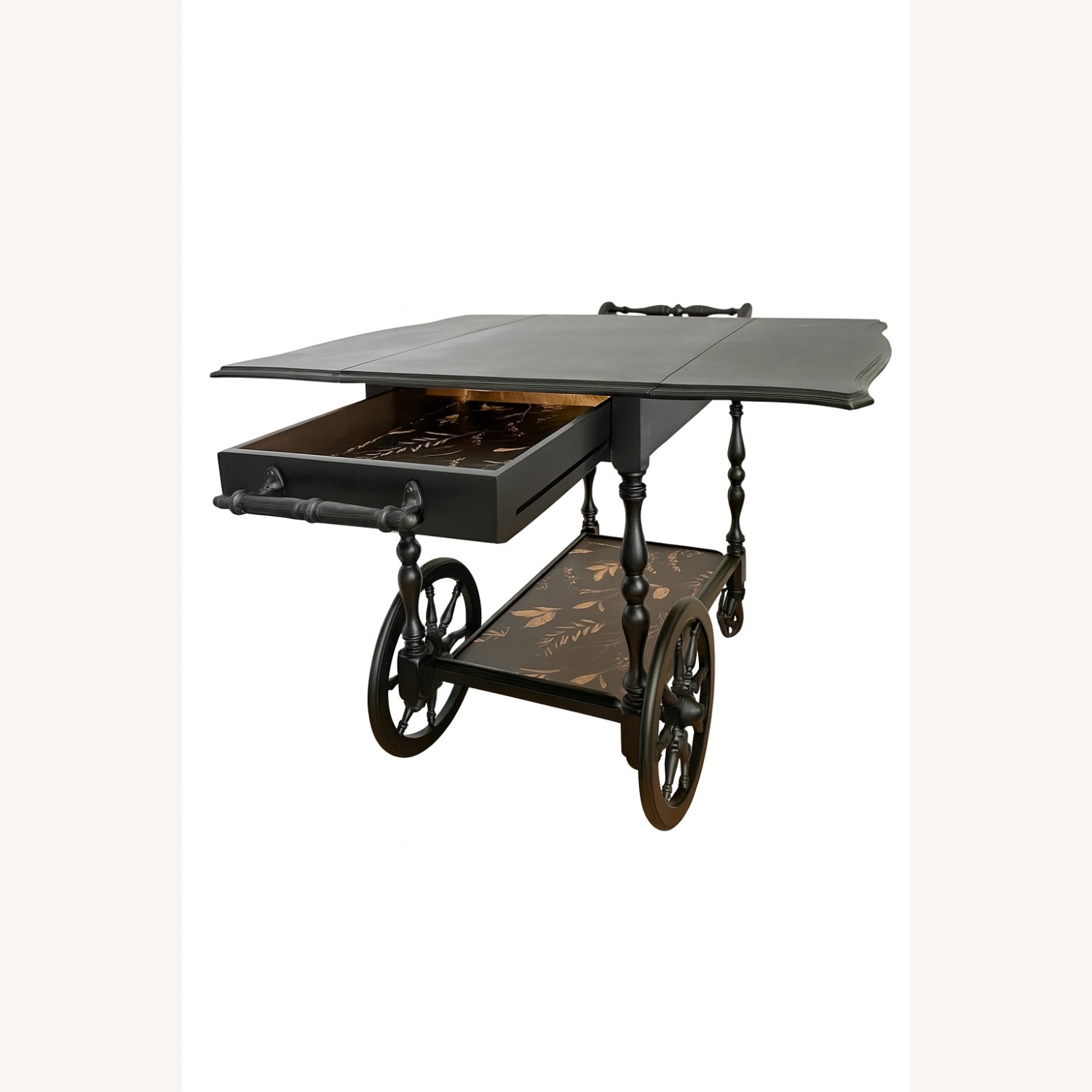 Vintage/Antique Finds Black Wood Décor - image-3