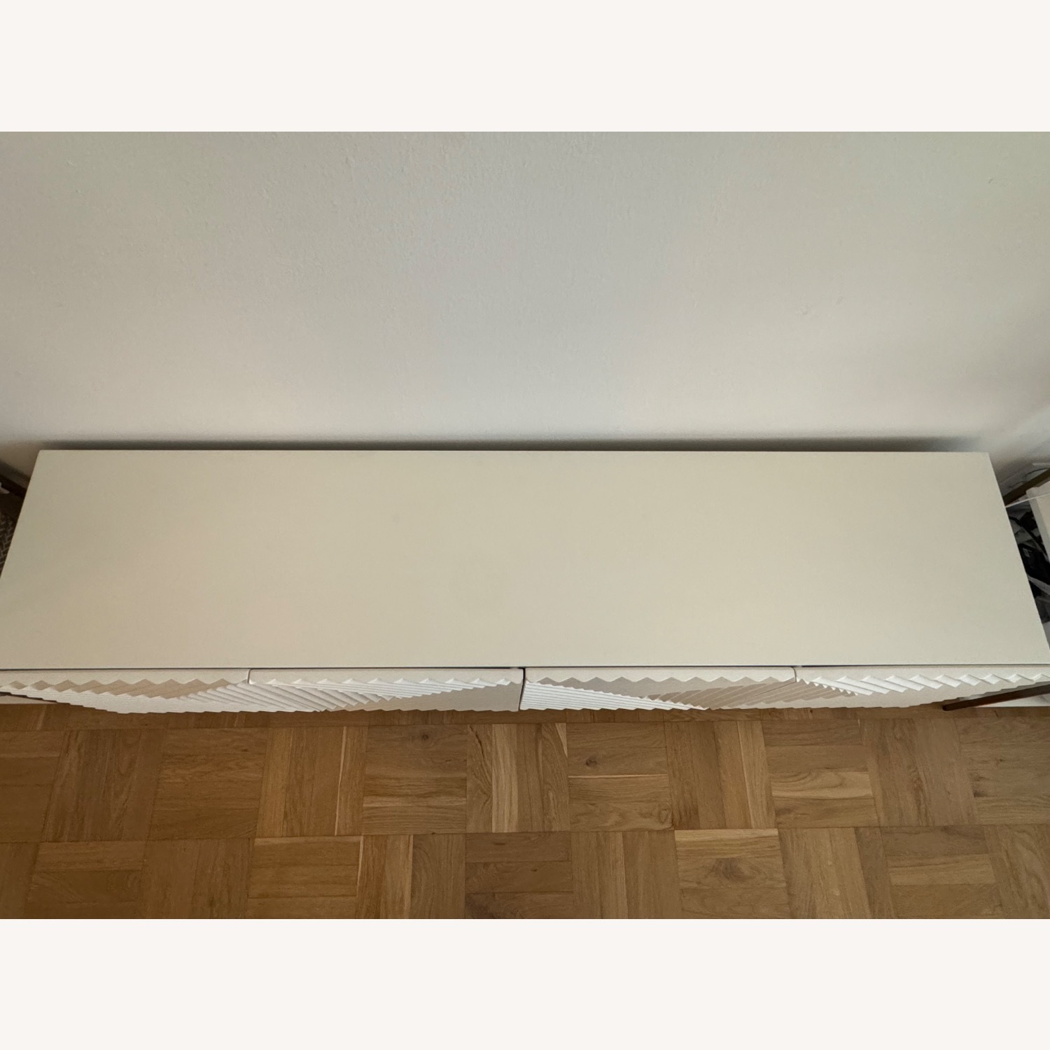 West Elm White Media Console - image-6