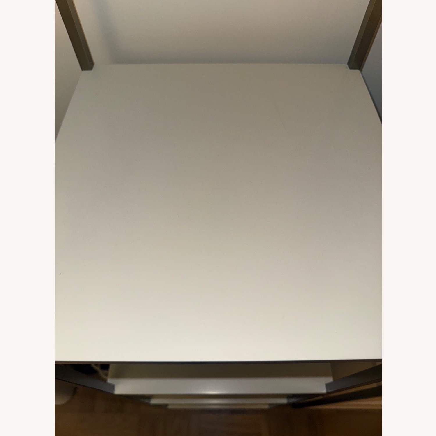 West Elm Zane White Bookshelves (Set of 2) - image-6