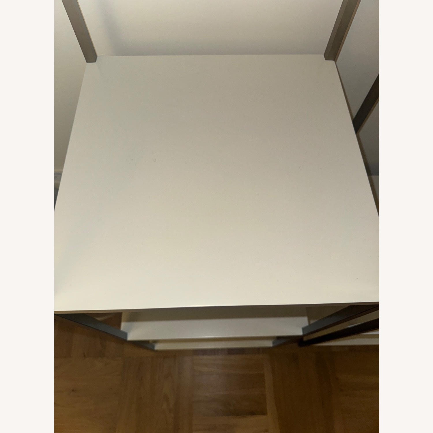 West Elm Zane White Bookshelves (Set of 2) - image-5