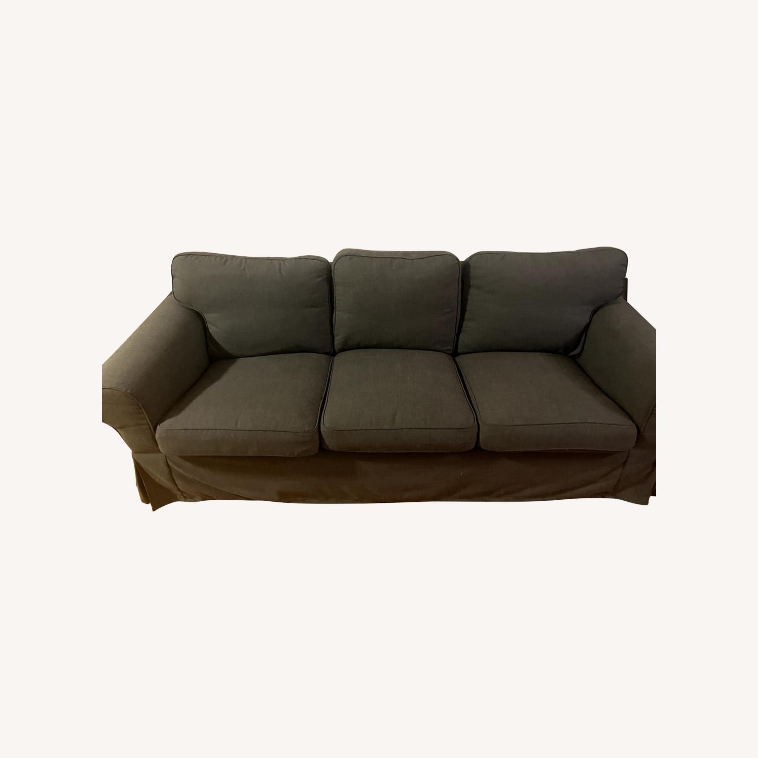 IKEA Ektorp Dark Gray 3 Seater Sofa - image-7