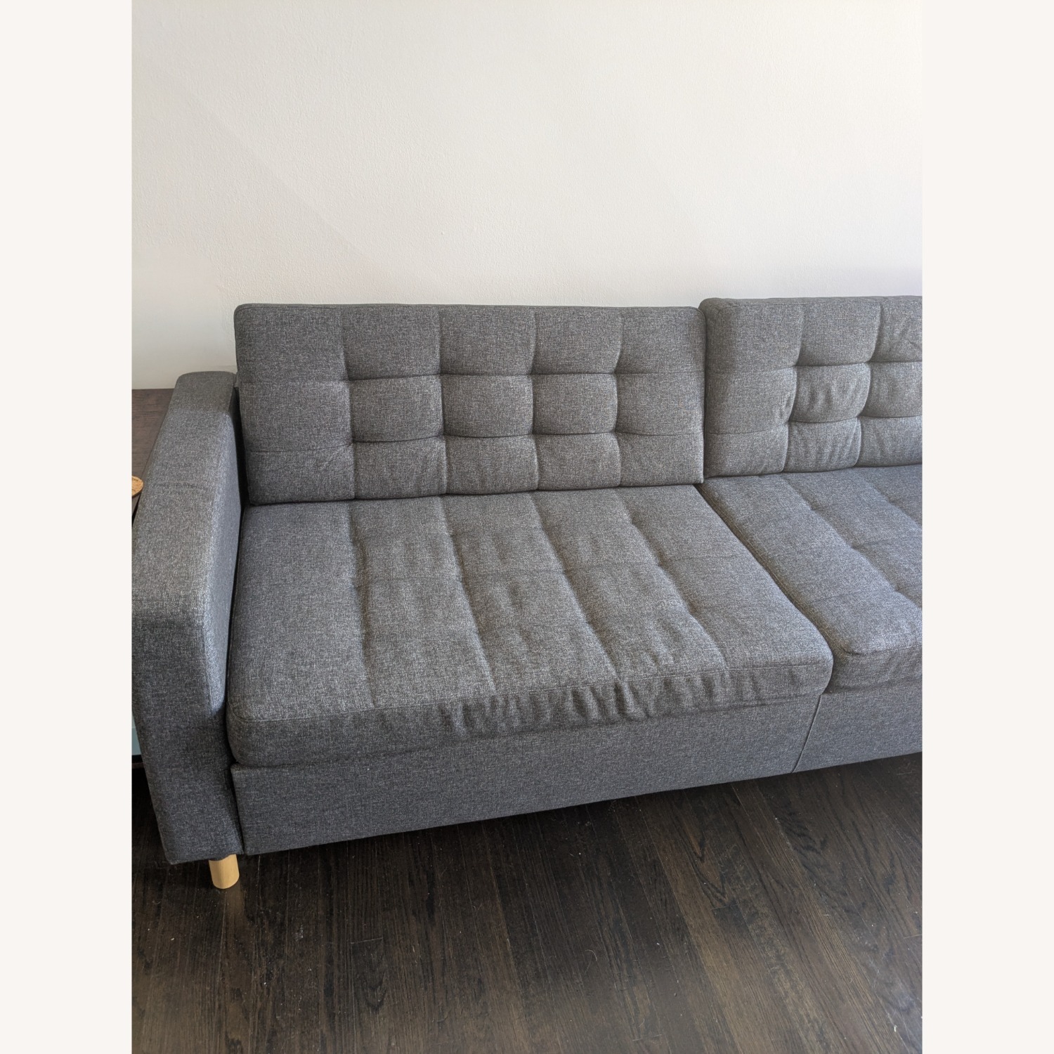 IKEA Morabo Dark Gray Fabric Sleeper Sofa - image-6