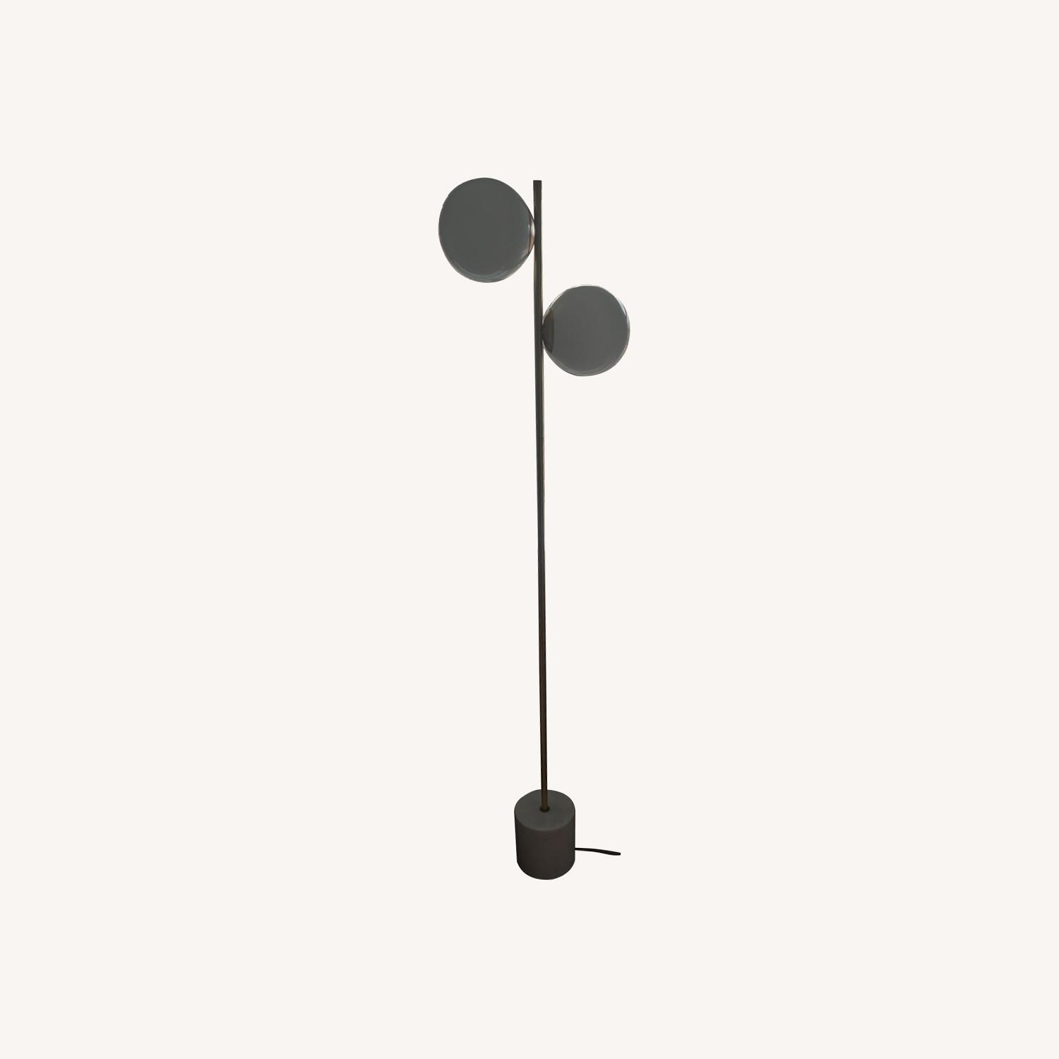 West Elm Stem & Sphere Floor Lamp - image-6