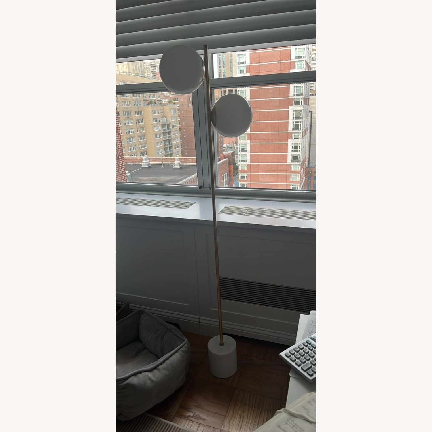 West Elm Stem & Sphere Floor Lamp - image-4