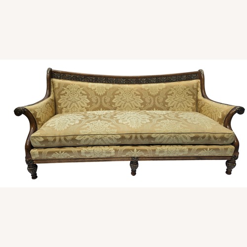 Used Century French Louis XVI Hand-Carved Walnut Sofa for sale on AptDeco