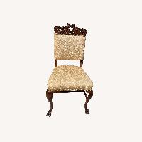 Vintage/Antique Finds Dark Brown Accent Chair