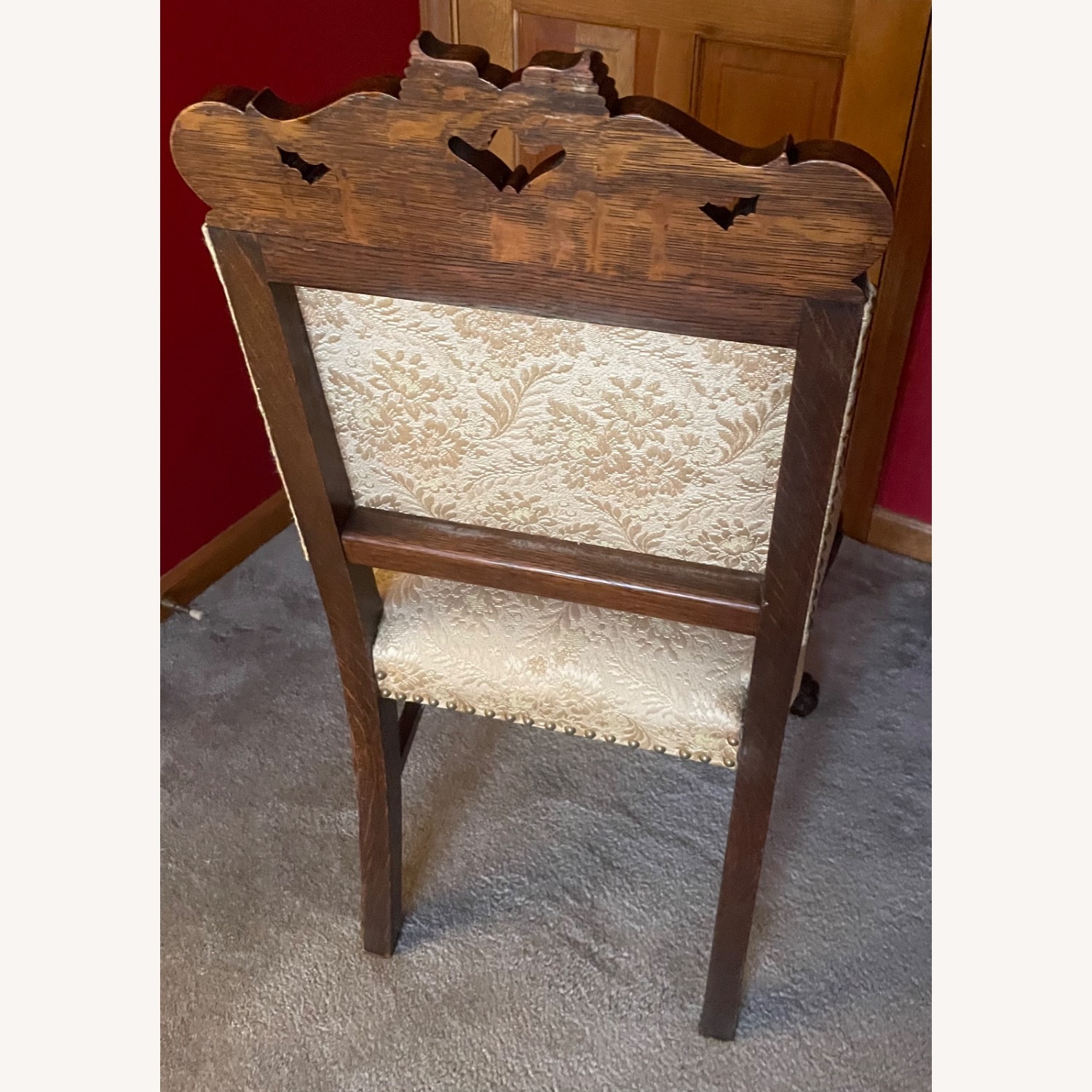 Vintage/Antique Finds Dark Brown Accent Chair - image-10