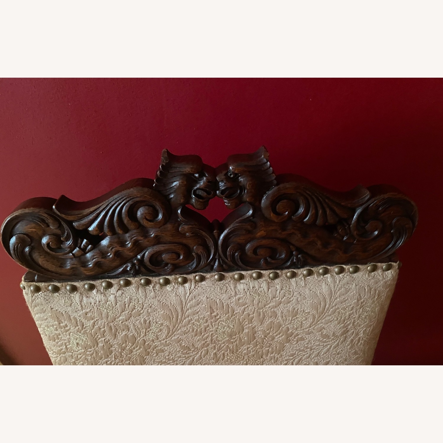 Vintage/Antique Finds Dark Brown Accent Chair - image-5