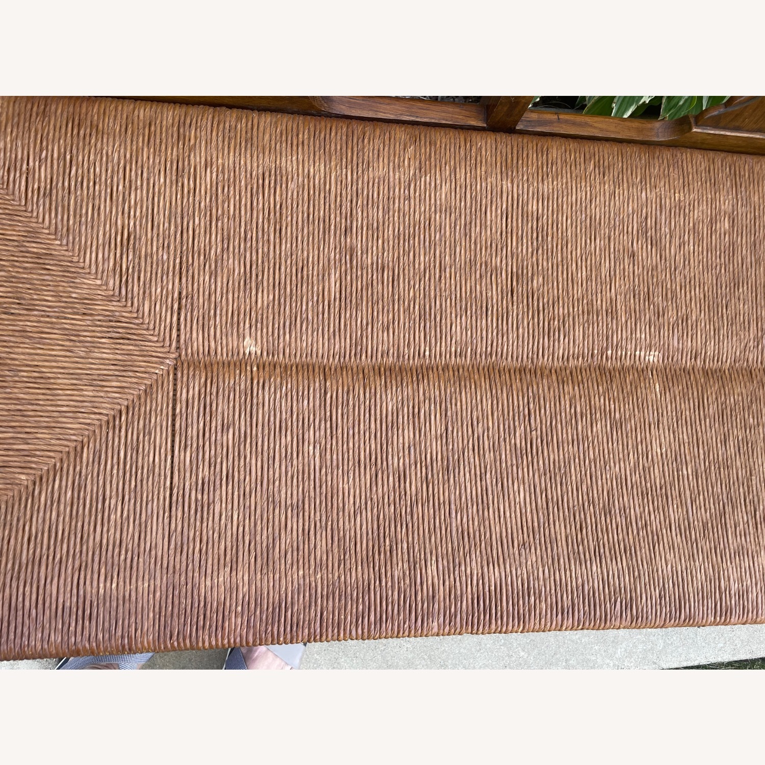 Vintage/Antique Finds Dark Brown Wood Bench - image-5