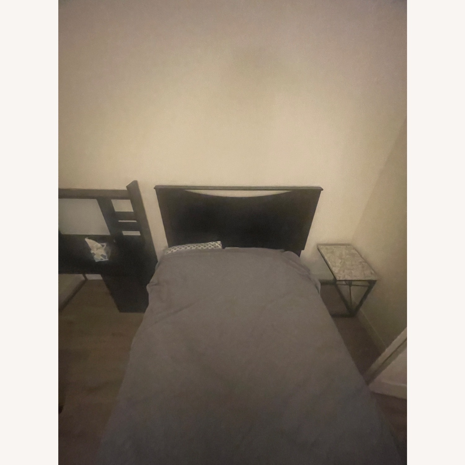 Ashley Furniture Dark Brown Wood Queen Bed - image-4