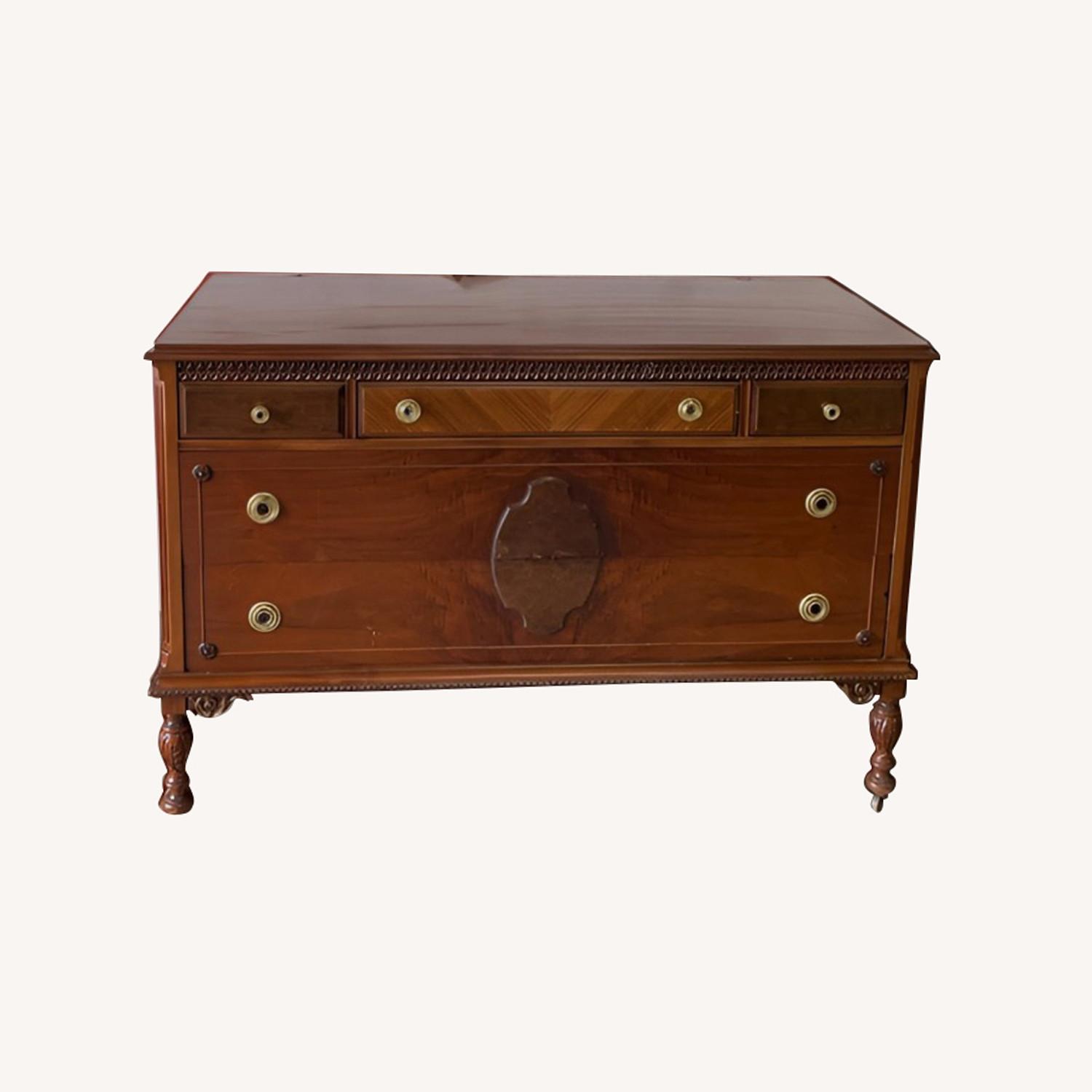 Antique Mahogany Sideboard - image-0