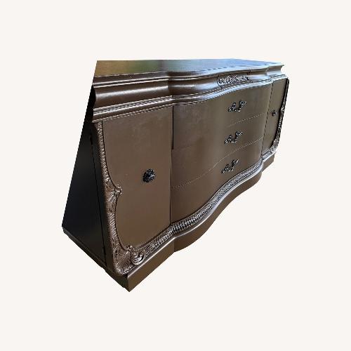 Used Dark Brown Wood Dresser for sale on AptDeco