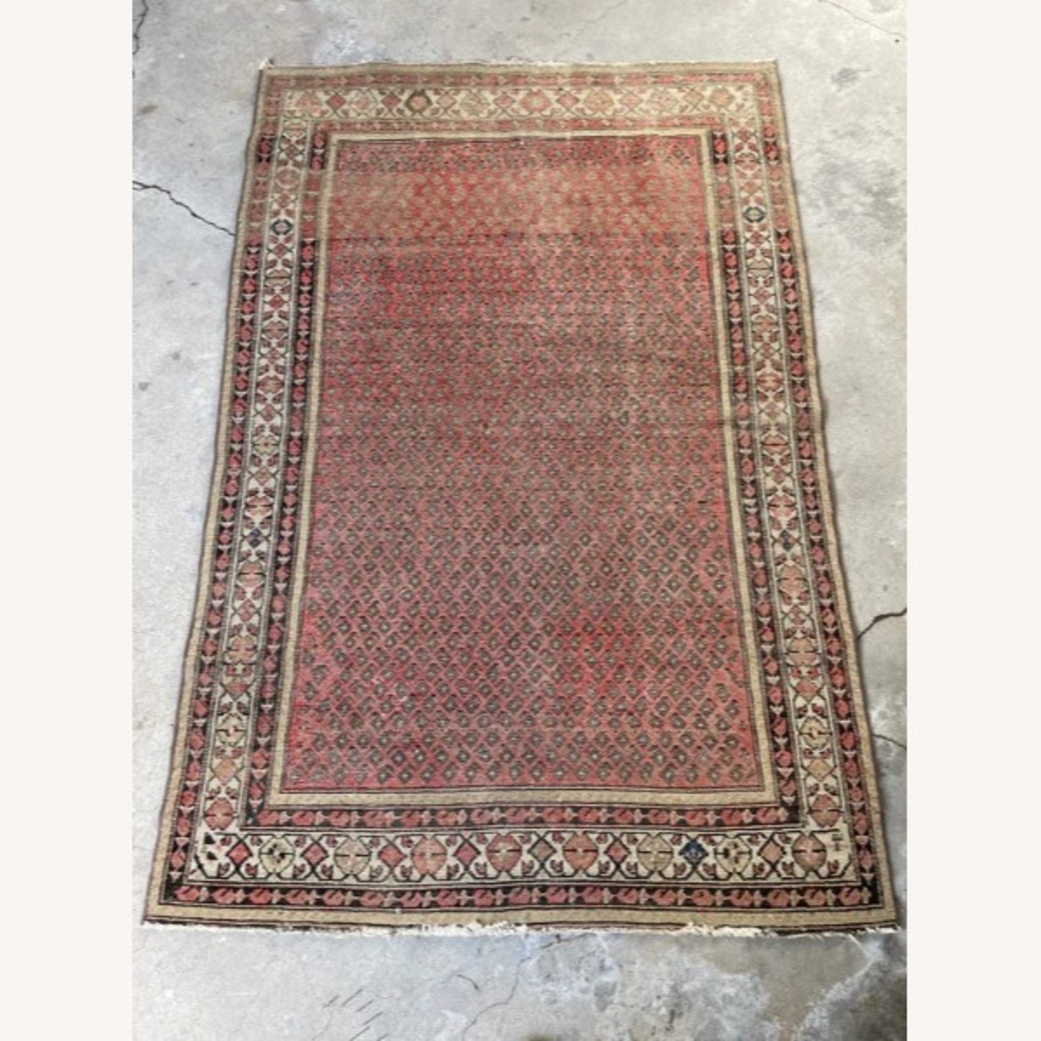 Vintage/Antique Area Rug 4.3' x 6.5' - image-3