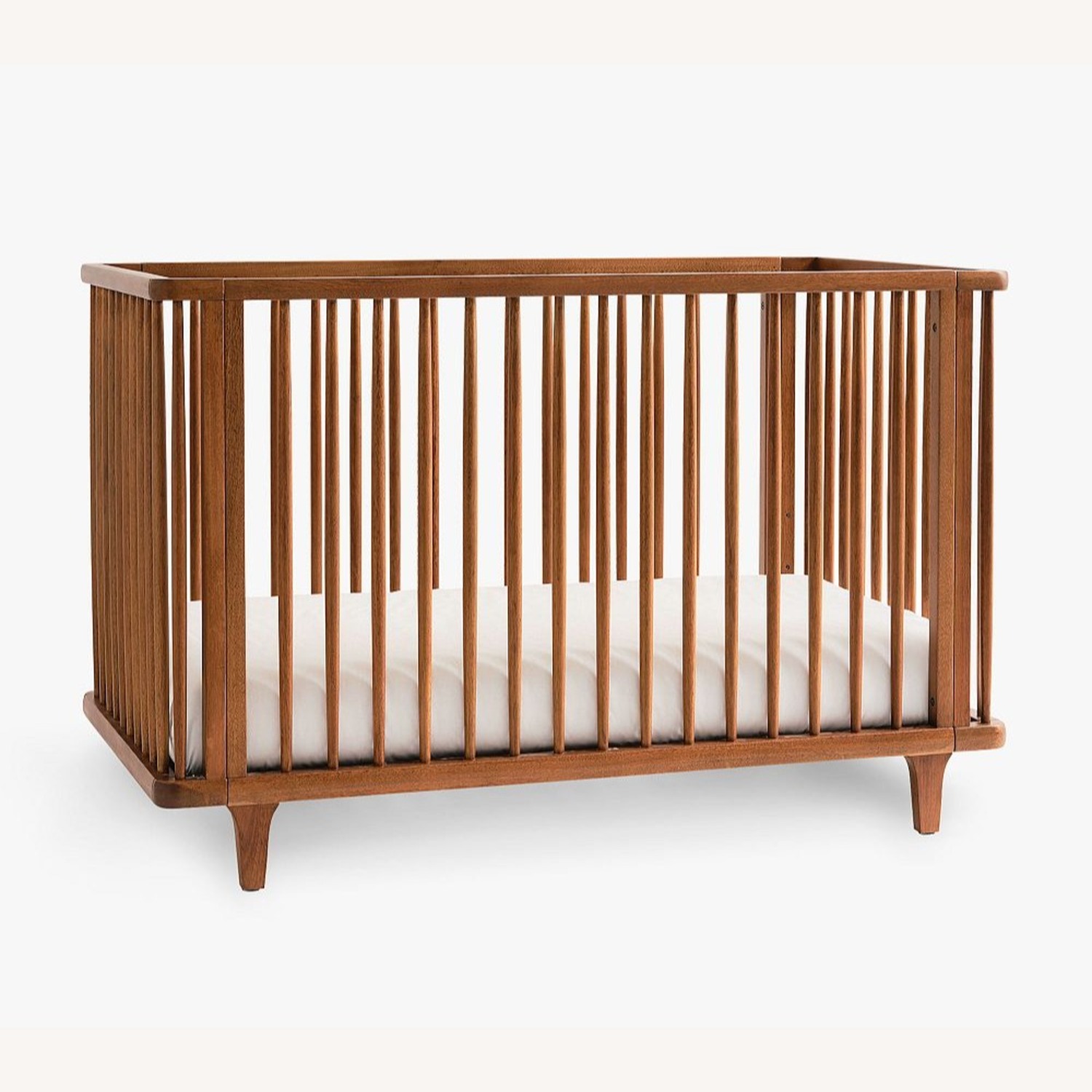 Pottery Barn Kids Dawson Light Brown Wood Crib - image-1