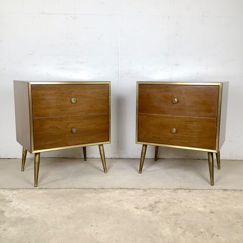 Used Mid-Century Modern Nightstands- Pair for sale on AptDeco