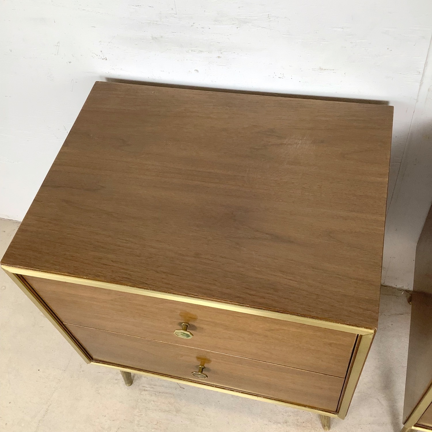 Mid-Century Modern Nightstands- Pair - image-4