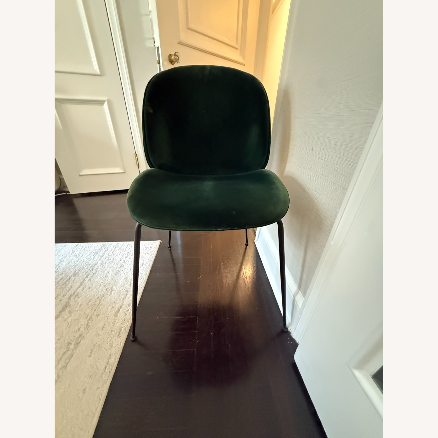 Rouse Home Beetle Green Velvet Dining Chairs - image-3