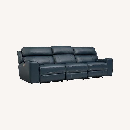 Used Value City Furniture Blue 3+ Seater Sofa for sale on AptDeco