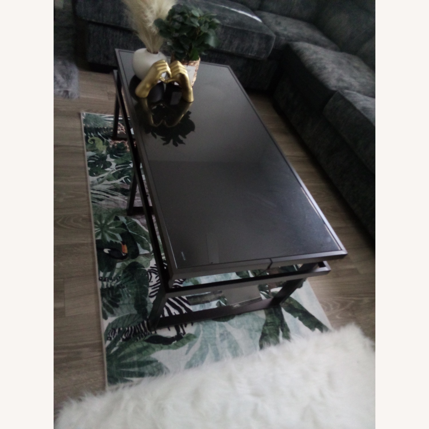 Ashley Furniture Laney Black Coffee Table - image-2