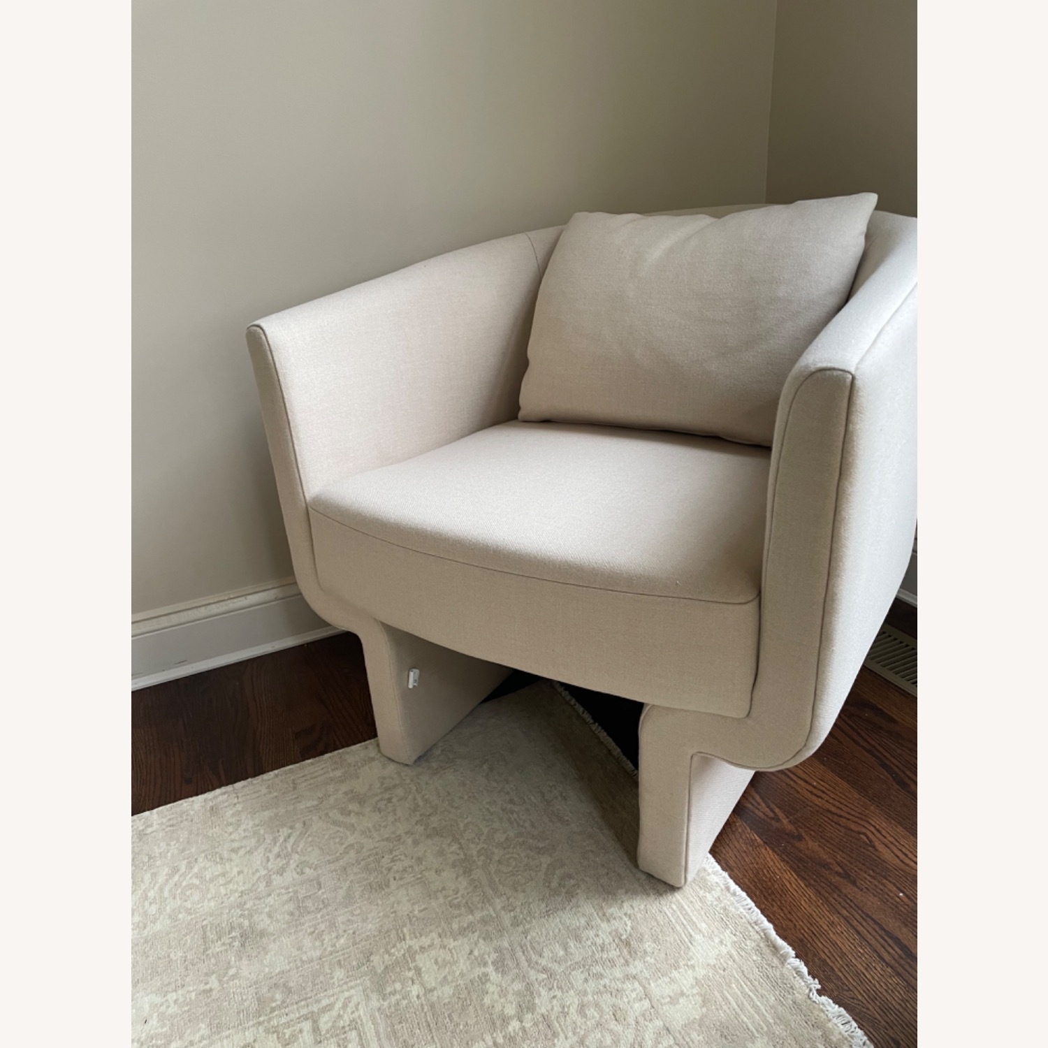 Restoration Hardware Ava Armchair Sherry & Holland - image-1