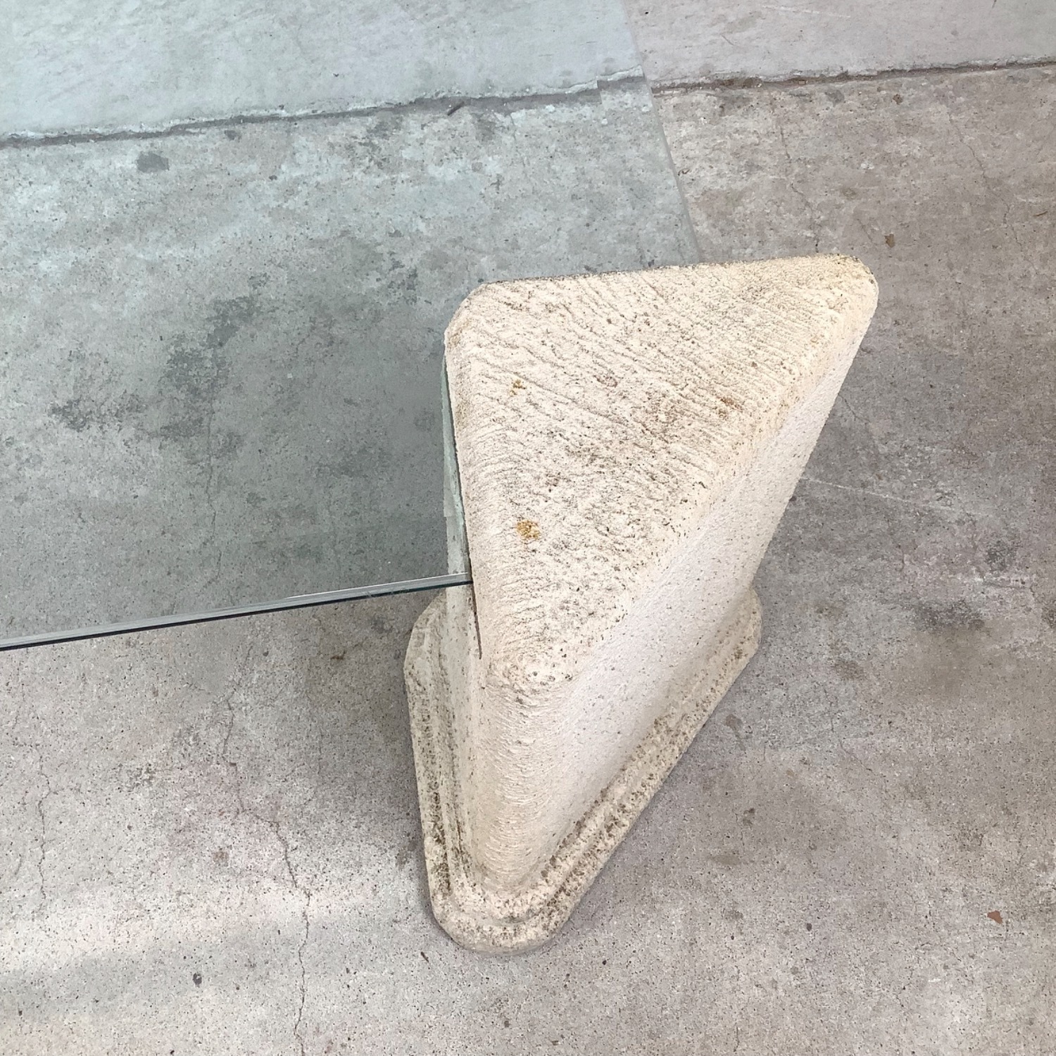 Vintage Modern Glass Top Coffee Table - image-12