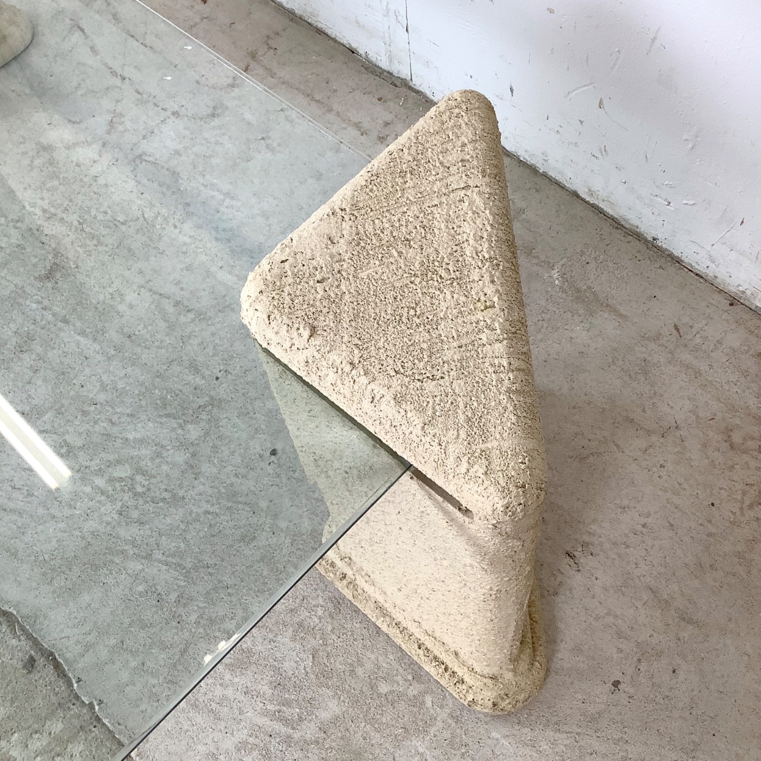 Vintage Modern Glass Top Coffee Table - image-14