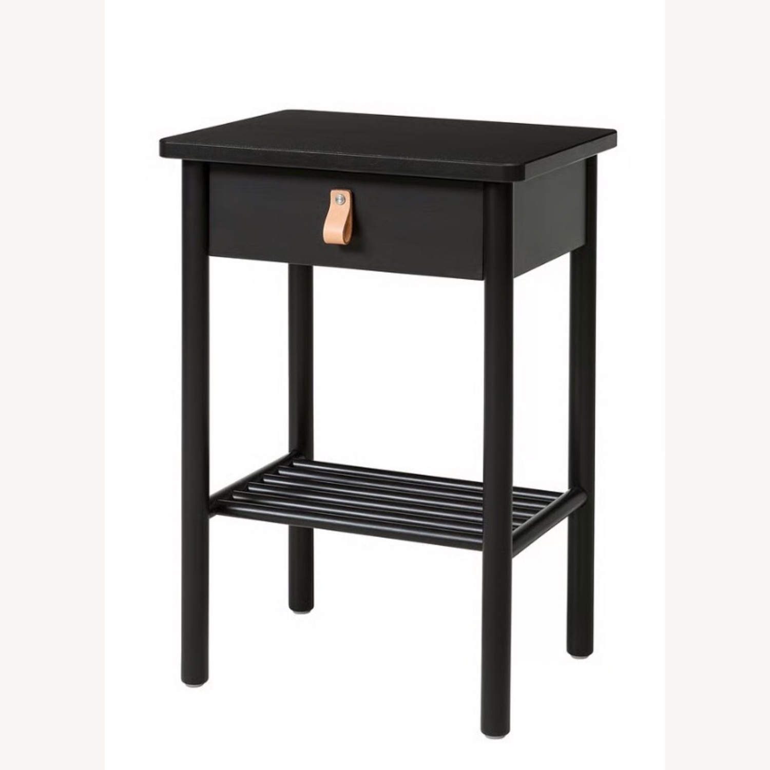 IKEA BJÖRKSNÄS Black Nightstands - image-2