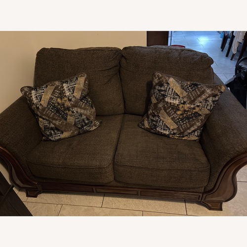 Used Ashley Furniture Miltonwood Loveseat for sale on AptDeco