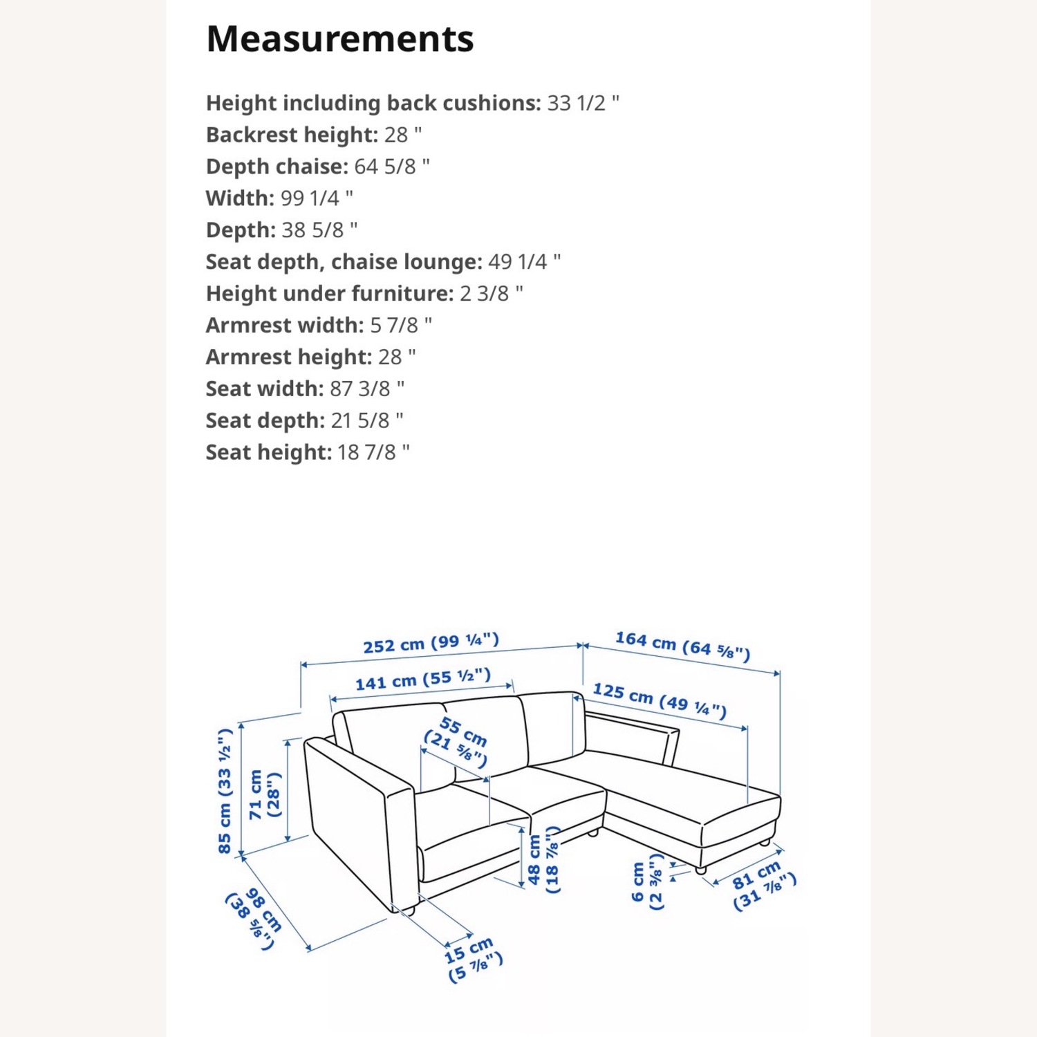 IKEA Finnala Sofa - Dark Grey  - image-2